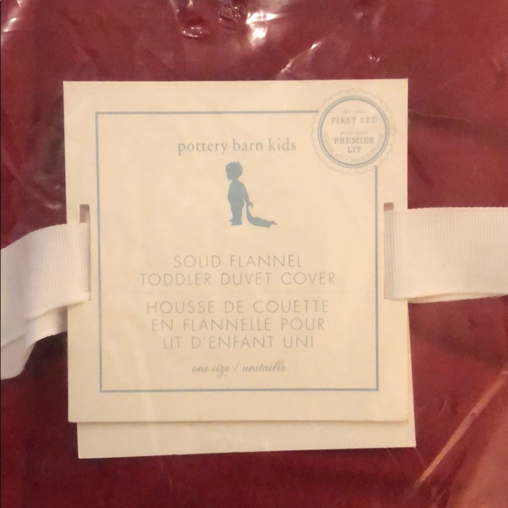 Pottery Barn toddler duvet cover